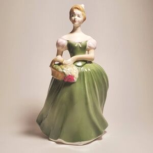 Royal Doulton Vintage Figurine "Clarissa," Bone China by Leslie Harradine HN2345